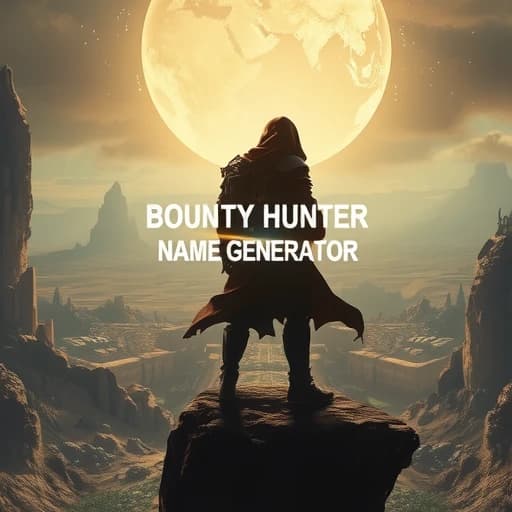 Bounty Hunter Name Generator featured image