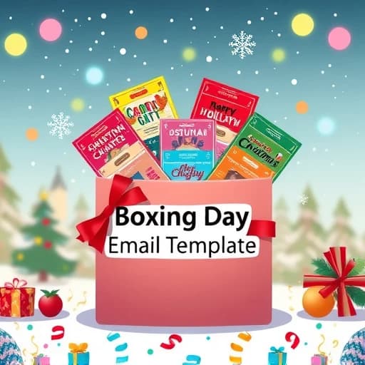 Boxing Day Email Template featured image