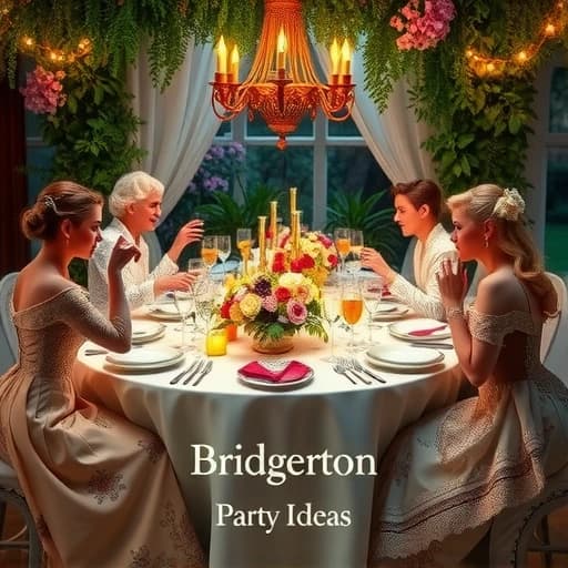 Bridgerton Party Ideas featured image