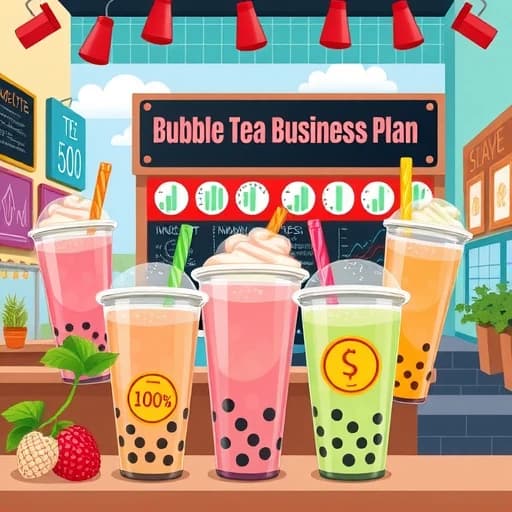 Bubble Tea Business Plan featured image