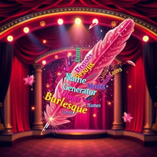 Burlesque Name Generator featured image