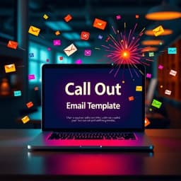  Call Out Email Template icon