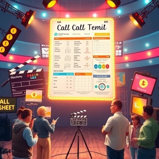 Call Sheet Email Template featured image