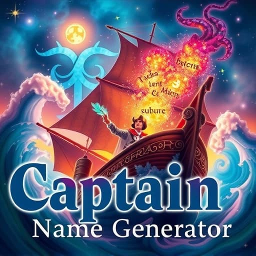 Captain Name Generator featured image