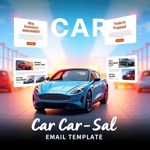 Car Sale Email Template featured image