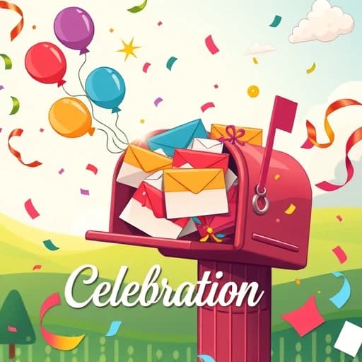 Celebration Email Template featured image