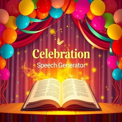 Celebration Speech Generator featured image