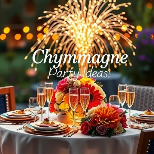 Champagne Party Ideas featured image