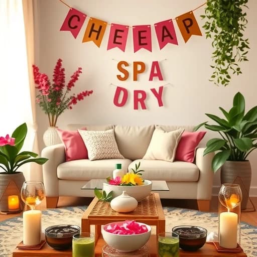 Cheap Spa Party Ideas featured image