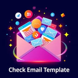  Check Email Template icon