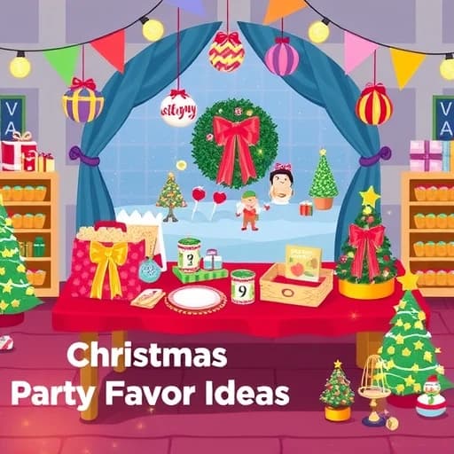 Christmas Party Favor Ideas featured image