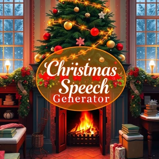 Christmas Speech Generator featured image
