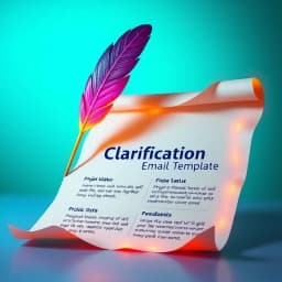  Clarification Email Template icon