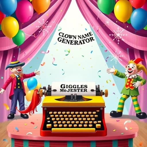 Clown Name Generator featured image