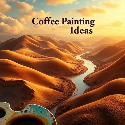 Coffee Painting Ideas featured image