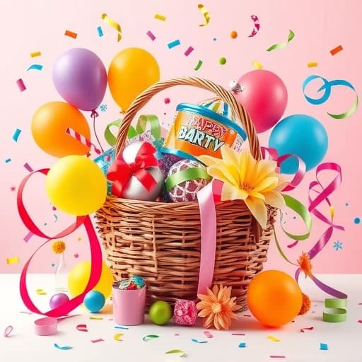 Color Party Basket Ideas featured image