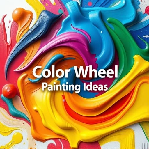 Color Wheel Painting Ideas featured image