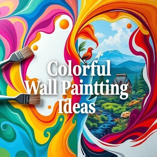 Colorful Wall Painting Ideas featured image