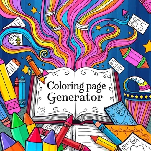 Coloring Page Generator featured image