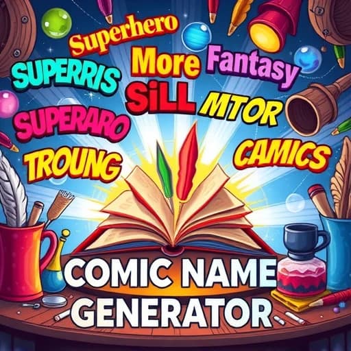 Comic Name Generator featured image