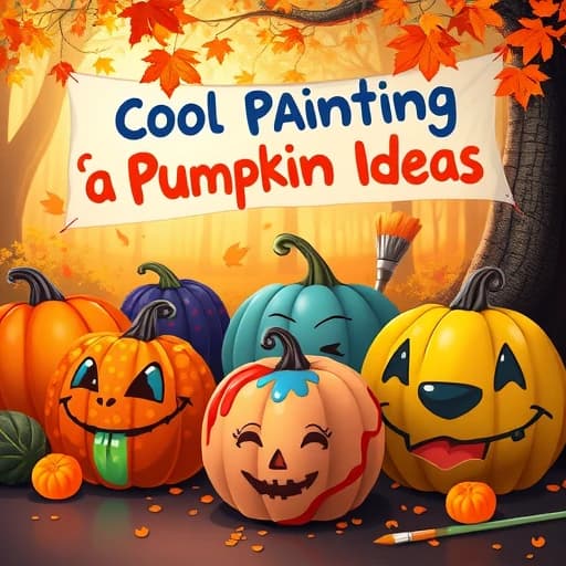 Cool Painting Pumpkin Ideas featured image