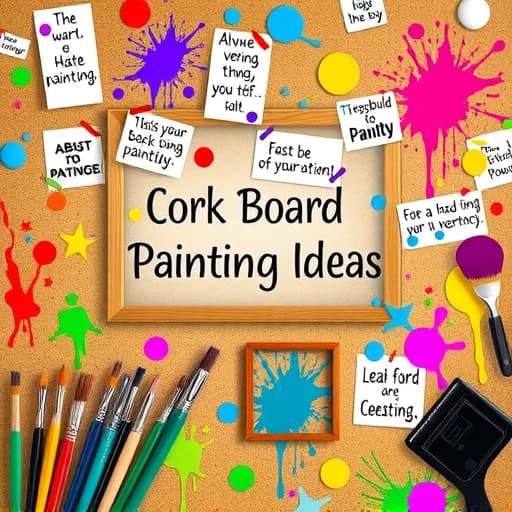 Cork Board Painting Ideas featured image