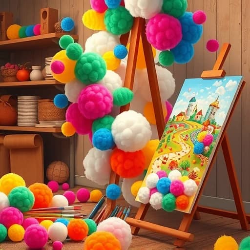 Cotton Ball Painting Ideas featured image