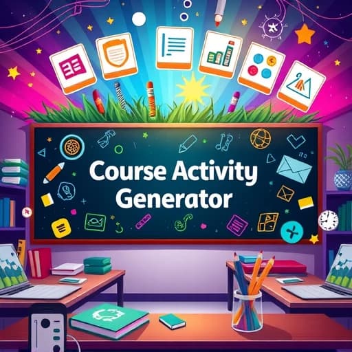 Course Activity Generator featured image