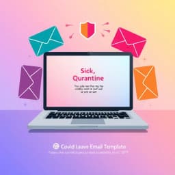  COVID Leave Email Template icon