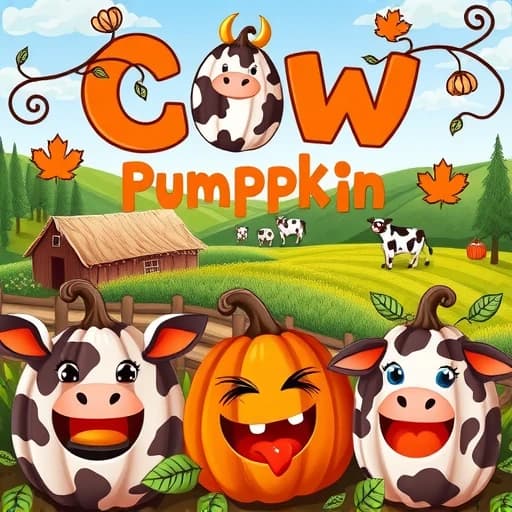 Cow Pumpkin Painting Ideas featured image