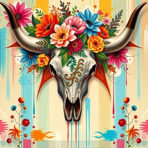 Cow Skull Painting Ideas featured image