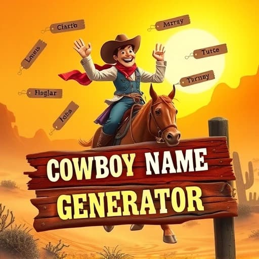 Cowboy Name Generator featured image