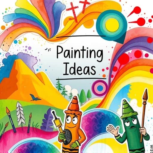Crayon Painting Ideas featured image