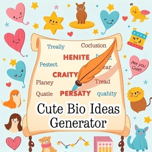  Cute Bio Ideas Generator featured image