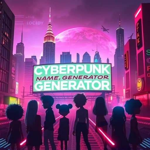 Cyberpunk Name Generator featured image