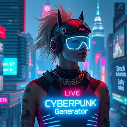 Cyberpunk Portrait Generator featured image