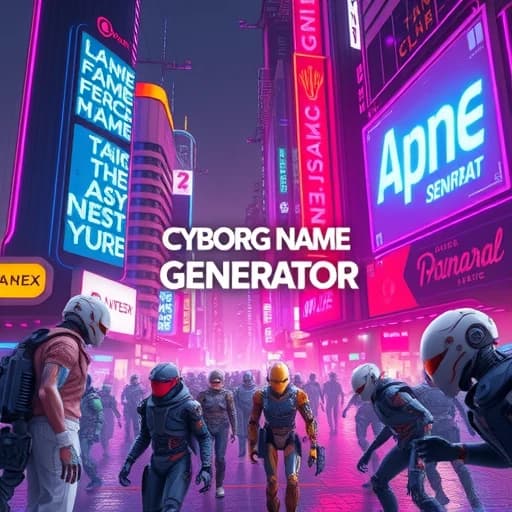 Cyborg Name Generator featured image