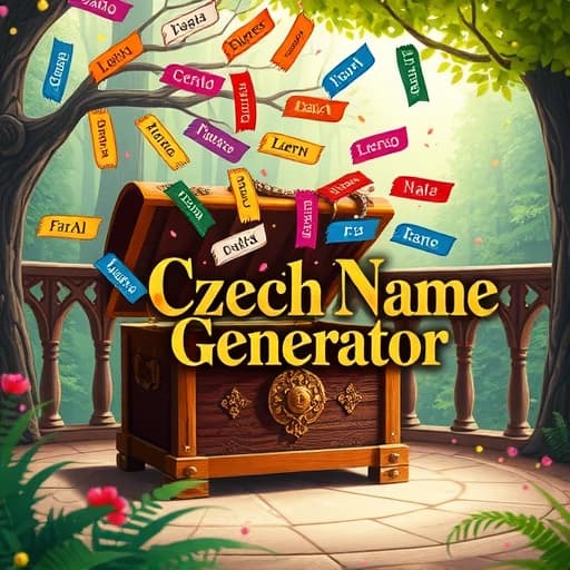 Czech Name Generator featured image