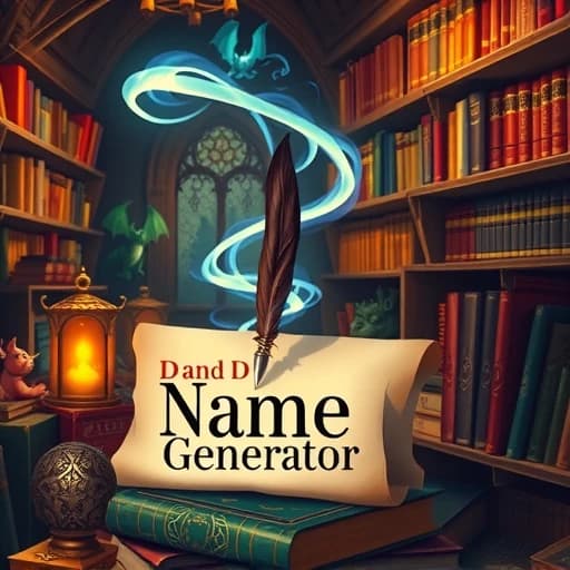 D And D Name Generator featured image
