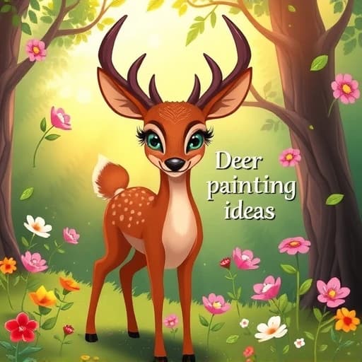 Deer Face Painting Ideas featured image