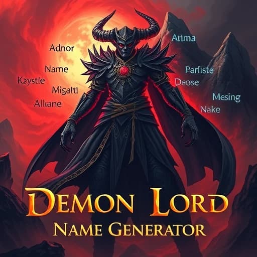 Demon Lord Name Generator featured image