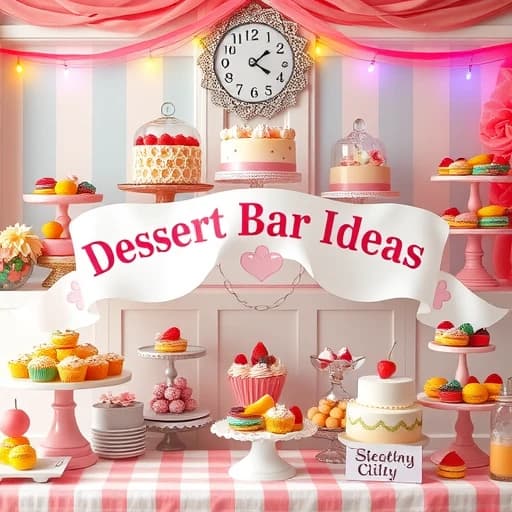 Dessert Bar Ideas For Party featured image