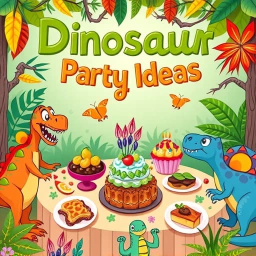 Dinosaur Party Food Ideas featured image