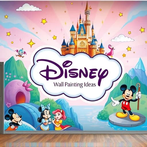  Disney Wall Painting Ideas featured image