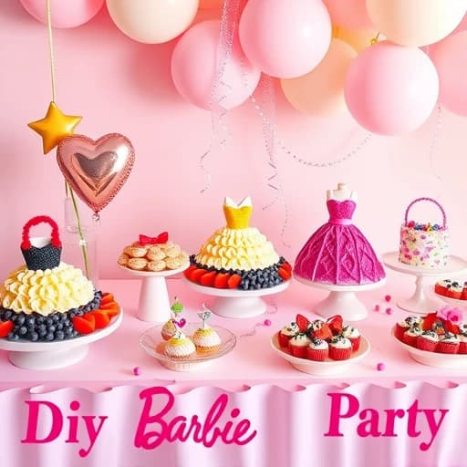Diy Barbie Party Food Ideas featured image