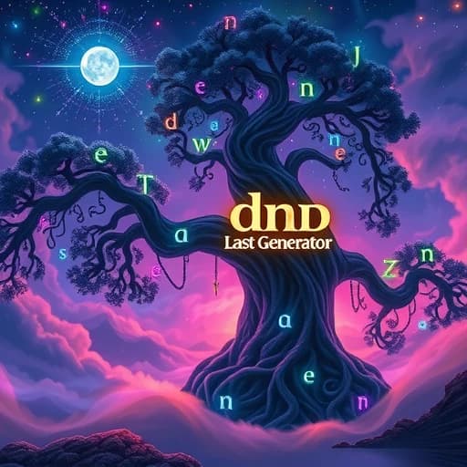 Dnd Last Name Generator featured image