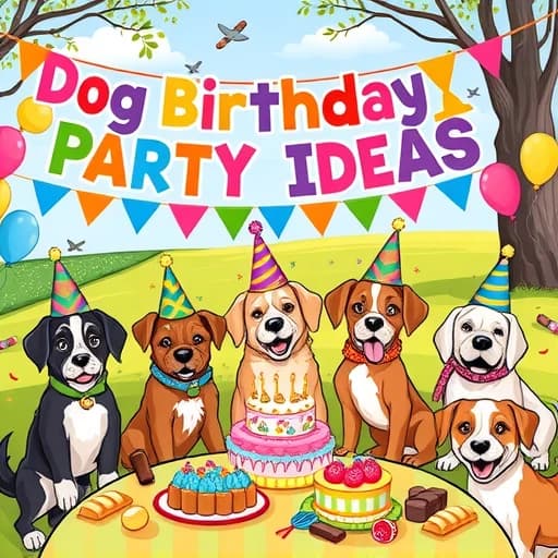 Dog Birthday Party Ideas featured image