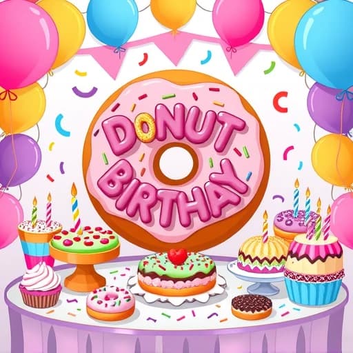 Donut Birthday Party Ideas featured image