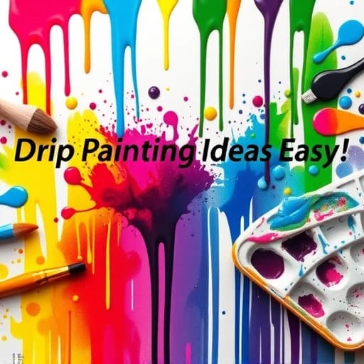 Drip Painting Ideas Easy featured image