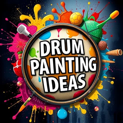 Drum Painting Ideas featured image